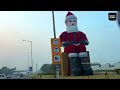 dwarka expressway to delhi airport meet delhi s biggest santa 🎅✨