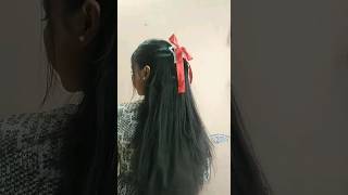 try this easy hairstyle🌼 this winter's 😍#keshshringar #hairstyle #hack #shorts