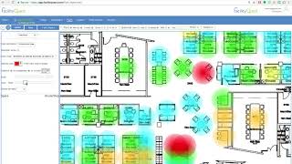 Workplace Utilization: Katrina analyzes utilization on a heat map