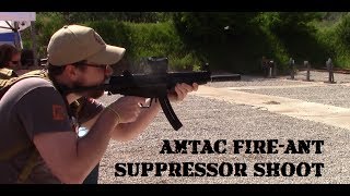 Free Tax Stamp! AMTAC Fire Ant Suppressor Launch - Full Auto Testing and Interview