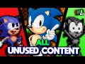 ALL Sonic the Hedgehog 1 + 2 Unused Content | LOST BITS [TetraBitGaming]