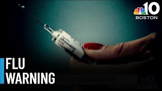 Tracking a sharp rise in flu cases