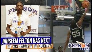 HIGHLIGHTS: 8th Grader Jahseem Felton Earns MVP at #JrPhenom150; Potential Top 2024 Prospect