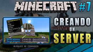 Creando un SERVER de Minecraft desde CERO - Bloqueo de Comandos - Parte 7