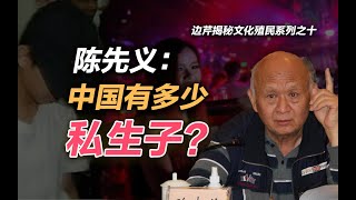 司马南|陈先义：中国有多少私生子？（边芹揭秘文化殖民系列之十）