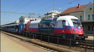 Vonatok Békéscsabán 2023. nyarán | Trains in Békéscsaba 2023. summer