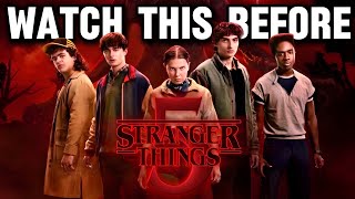 STRANGER THINGS Season 1 - 4 Recap! Everything You MUST Know Before Season 5