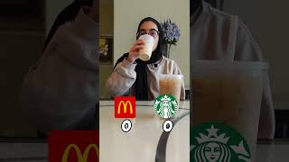 Is McDonald's Coffee better than Starbucks?