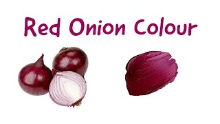 Red Onion Colour | How to make Red Onion Colour | Colour Mixing | Almin Creatives