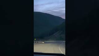 Drive down cape Smokey in cape breton Nova Scotia