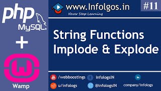 String Functions in PHP (Implode and Explode)