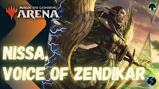 It's Showtime: Nissa, Voice of Zendikar 🌲 #01 - MTG Arena - Historic Brawl