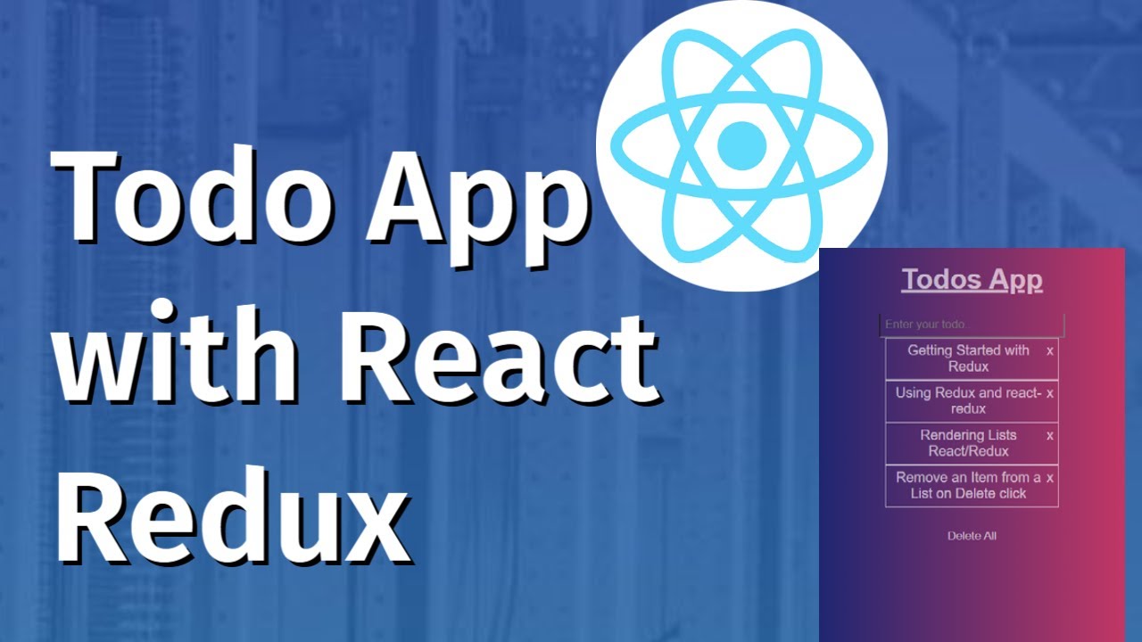 Building Todo App With React Redux