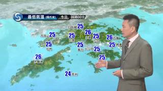 早晨天氣節目(08月10日上午7時) - 科學主任楊漢賢