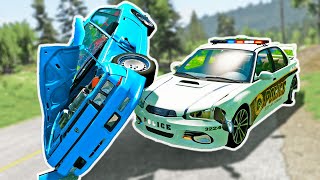 BeamNG NEW UPDATE Scenarios! Insane New Police Chases! - BeamNG Drive UPDATE