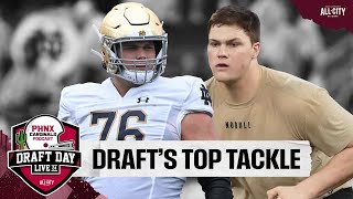 Will Arizona Cardinals STEAL Notre Dame LT Joe Alt From Tennessee Titans In NFL