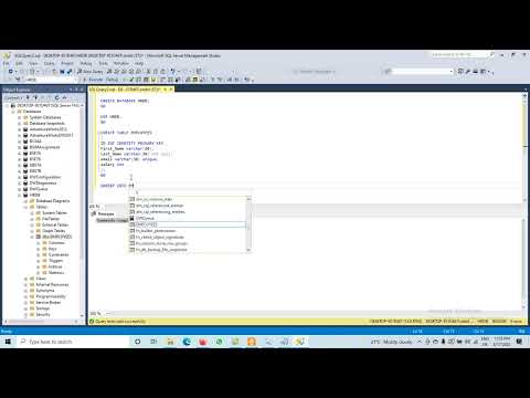 How to Create Database in SQL Server