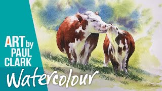 How to Paint a Cow in Watercolour - A step-by-step guide