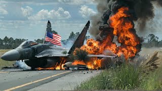 13 minutes ago! US MiG-29 pilot shot down by famous Russian Su-57 pilot in battle