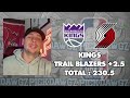 portland trail blazers vs sacramento kings 2 6 25 nba picks u0026 predictions nba betting tips