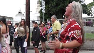 ‘Onipaʻa Peace March: Marking the 132nd Year Since the Illegal Overthrow of the Hawaiian Monarchy