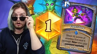 This Deck PUTS ON A LIGHTSHOW!!! | Naga Mage is BACK and KILLS on TURN 6??? | Hearthstone