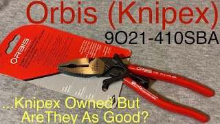 Orbis (Knipex) Angled Combination Pliers 9O21-410SBA Made In Germany