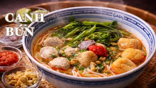 Canh Bún - Cách Nấu Nước Lèo 30 Phút Mà Thơm Thanh Ngọt - Ngon Như Tiệm Ngày Xưa