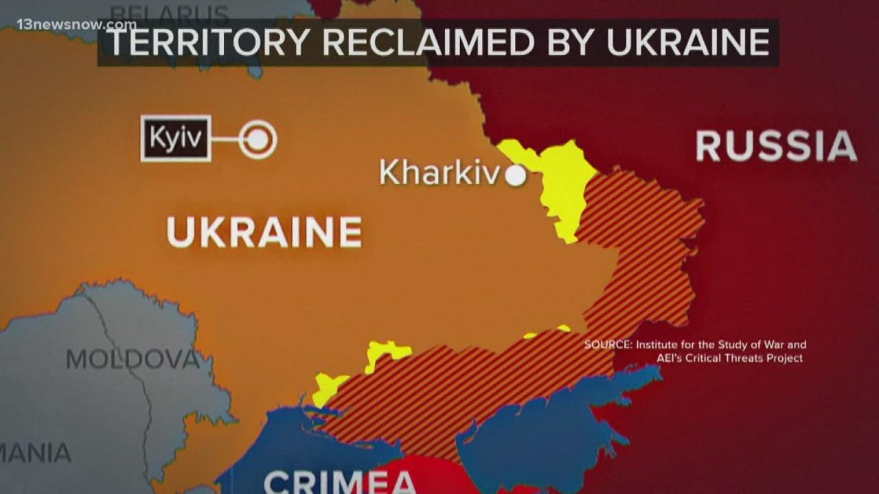 Ukraine Makes Big Gains In Counter-offensive Against Russia - YouTube