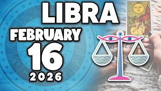 𝐋𝐢𝐛𝐫𝐚 ♎ GET READY🤩FOR THE SURPRISE OF YOUR LIFE😇🎁 Horoscope for today FEBRUARY 16 2026 🔮 #horoscope