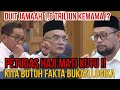 SAKSI PETUGAS HAJI MATI KUTU !! UANG JAMAAH HAJI KEMANA KITA BUTUH BUKTI BUKAN LOGIKA !!