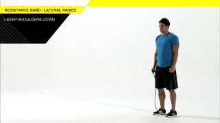 Resistance Band Lateral Raises