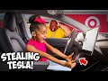 GIRL STEALS DAD TESLA & CREDIT CARD To Go To TARGET, What Happened Is Shocking