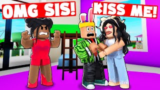 My GIRLFRIENDS SISTER tried to KISS ME eww!!! (Brookhaven)