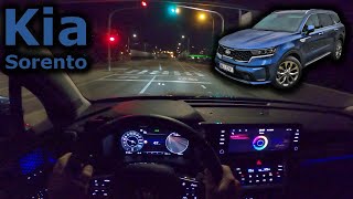 2021 Kia Sorento | night POV test drive