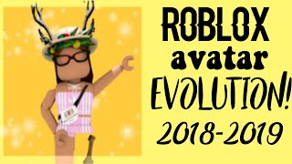 My Roblox Avatar Evolution 2014 2020 Youtube - my avatar evolution roblox website