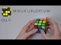 All 57 Rubik's Cube OLL Algorithms + Fingertricks