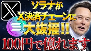 ※緊急速報【X決済のチェーンが明らかに】トランプとイーロン銘柄で100円で億り人