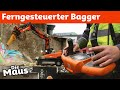 Mit Roboterbaggern genauer abreißen | DieMaus | WDR