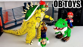 CUSTOM THE SUPER MARIO BROS MOVIE BOWSER GODZILLA HYBRID | KING OF THE MONSTERS | KING OF THE KOOPAS