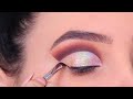 How To Glam Cut Crease Tutorial  ABH Cosmos Palette
