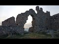 fylla castle evia island greece drone video