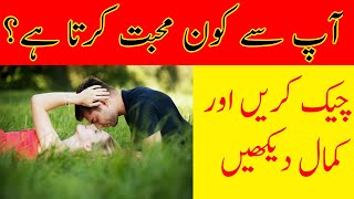 Ap Se Kon Mohabbat Karta Hai - Who Love You? Check Karain Or Kamal Dekhain