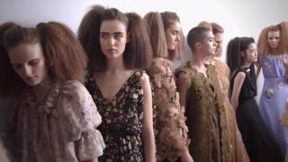 Pre Haute Couture with the latest Schiaparelli Show Backstage