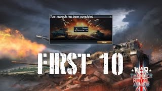 War Thunder First 10 - FV4004 Conway