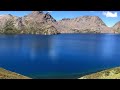 川西亚莫错根徒步，巍峨雪山，澄澈天空，蔚蓝湖泊，海天一色