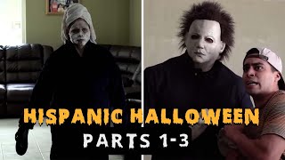 Hispanic Halloween Parts 1-3 | David Lopez Funny Video