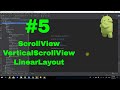 #5 Using ScrollView with Kotlin - Kotlin Android for beginners