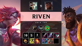 Riven Top vs K'Sante - BR Challenger Patch 25.S1.2