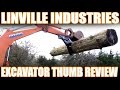 Linville Industries Excavator Thumb Installation and Review